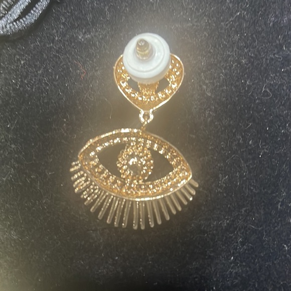 Ps-76 Evil Eye crystals fashion earrings - Picture 5 of 5